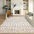 thumbnail image 1 of Garvee 5'x7' Modern Tribal Geometrial Area Rug Washable Rug, Non Slip Low Pile Rugs Stain Resistant Indoor Printed Carpet for Living Room Bedroom Home Office, Colorful, 1 of 7