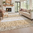 thumbnail image 1 of Garvee 5'x7' Vintage Floral Area Rug Boho Geometric Carpet, Washable Rugs Non Slip Stain-Resistant Oriental Indoor Rug for Living Room Bedroom Home Office, Brown, 1 of 8