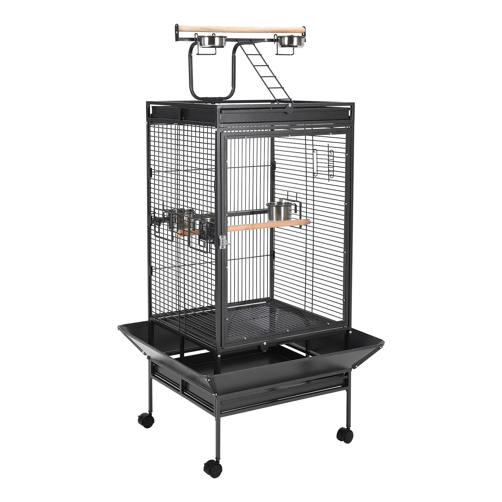 Photo inspiration: Gallery Detail: Garvee 64 4 Large Rolling Parrot Cage With Acrylic Door