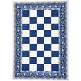 thumbnail image 1 of Garvee 6x9 ft Washable Rug, Non Slip Low Pile Christmas Rug, Indoor CheckeBlue Plaid Carpet for Kitchen, Entryway, Living Room, Bedroom, Blue, 1 of 5