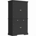 thumbnail image 1 of Garvee 72" Kitchen Pantry Cabinet, Tall Freestanding Storage Cabinet with 6 Door Shelves, 2 Cabinets & Drawer, Pantry Organizer for Kitchen, Dining, Living Room, 1 of 7