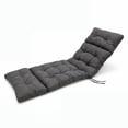 thumbnail image 1 of Garvee 74.8"x22.8"x4.7" Chaise Lounge Cushion Water-Resistant Non-Slip for Patio Furniture, Gray, 1 of 8