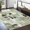 thumbnail image 1 of Garvee 8' x 10' Area Rug Modern Abstract Rug Soft Shag Rug Indoor Non-Slip Non-Shedding Carpet for Living Room Bedroom, Brown/Beige, 1 of 6