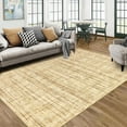 thumbnail image 1 of Garvee 8'x10' Modern Abstract Area Rug, Machine Washable Striped Accent Carpet Non-Slip Low Plie Soft Indoor Rug for Living Room, Bedroom, Dining Room, Linen, 1 of 8