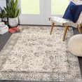 thumbnail image 1 of Garvee 9'x12' Area Rugs for Living Room Vintage Persian Rug Boho Floral Distressed Rug Farmhouse Non-Slip Low Pile Accent Rug, Beige Brown, 1 of 7