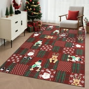 サンタクロース　クリスマス　ビンテージラグ　180x123 サンタクロース クリスマス 93年 ビンテージラグ 177x118 | PAY ID