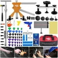 thumbnail image 1 of Garvee Auto Body Dent Repair Kit, Paint-Friendly Dent Repair Kit With Rubber Hammer, Bridge Puller, Hot Melt Adhesive Strip, LED Circuit Board For Auto Body Dent Removal, 1 of 7