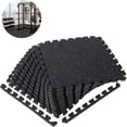 thumbnail image 1 of GARVEE Extra Thick Puzzle Exercise Equipment Mat with High Density EVA Foam Interlocking Tiles for Protective,Cushioned Workout Flooring for Home and Gym Equipment,Blue,0.75"/48 Sq Ft - 13 Tiles, 1 of 7