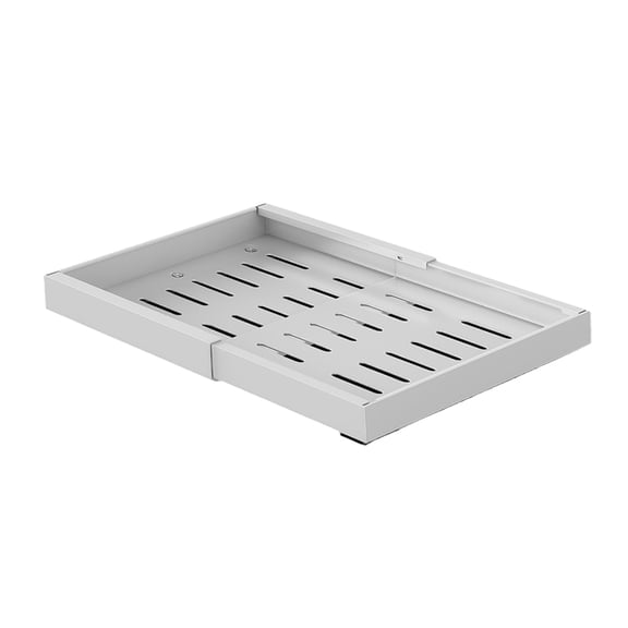 Garvee Expandable Pull Out Cabinet Organizer, Heavy Duty Slide Out Drawers, Fixed with Adhesive, Expandable Cabinet Pull Out Shelves for Kitchen Pantry Bathroom