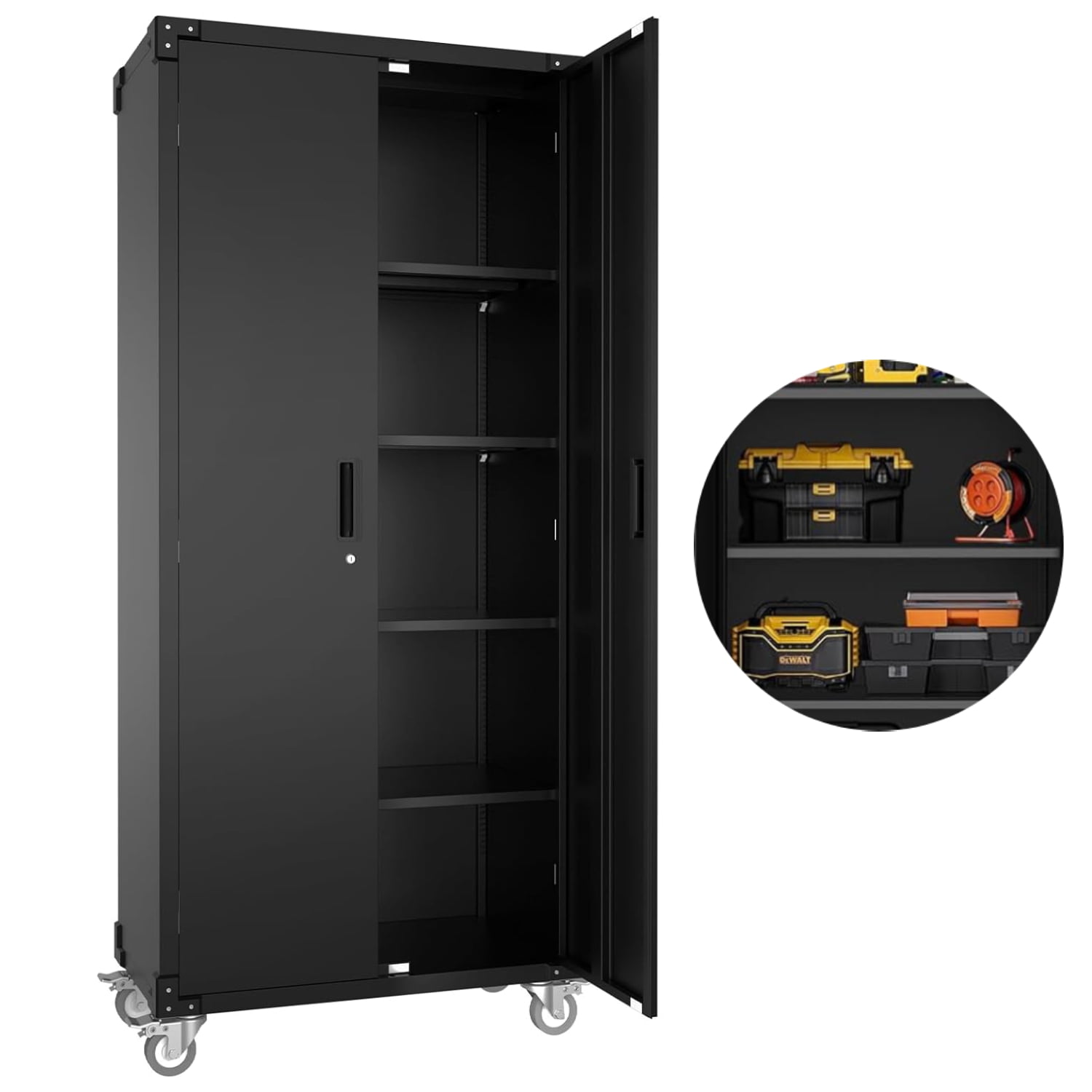 Seville Classics UltraHD® Heavy Steel Lockable Organizer