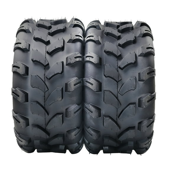 Garvee Heavy-Duty 2-Pack Tubeless Tractor Tires –19x9.5-8, 4PR, Lawn Mower Wheels for ATV/UTV, Superior Grip for Mud, Sand & Trail