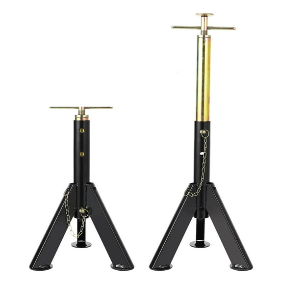 Garvee Heavy-Duty 3-Ton RV Stabilizer Jacks (2-Pack) – Adjustable Jack Stands for Trailers, Campers, and RVs (16" to 30")