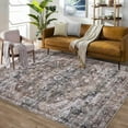 thumbnail image 1 of Garvee Large Boho Oriental Rug 10x13 Area Rugs for Living Room Boho Tribal Rug Carpet Soft Non-Slip No Shedding Indoor Throw Carpet Vintage Persian Rug, Brown, 1 of 7