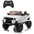 thumbnail image 1 of Garvee Licensed Tǒyōtǎ 24V Ride On Car for Kids – 2-Seater Electric Truck with Parent Remote Control, All-Terrain Capability, and Dual Driving Modes,White, 1 of 8