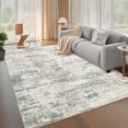 thumbnail image 1 of Garvee Modern Abstract Area Rugs, 10'x13' Large Machine Washable Rug Print Pattern Non Slip Floor Carpet, Low Pile Indoor Foldable Rug for Living Room Bedroom Dining Room, Beige, 1 of 9