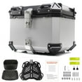thumbnail image 1 of Garvee Motorcycle top case, 45-liter motorcycle tail box, waterproof aluminum alloy motorcycle case, motorcycle top case with unique security lock, 1 of 7