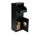 thumbnail image 1 of Garvee Package Delivery Boxes,14" x 11.4" x 41.5", Large Package Delivery Drop Box with Code Lock & Mounting Hardware,Waterproof,Black, 1 of 6