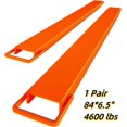 thumbnail image 2 of 84 Inch Heavy Duty Pallet Fork Extensions – Pair, 4000 Lb Capacity, Steel 2 of 6