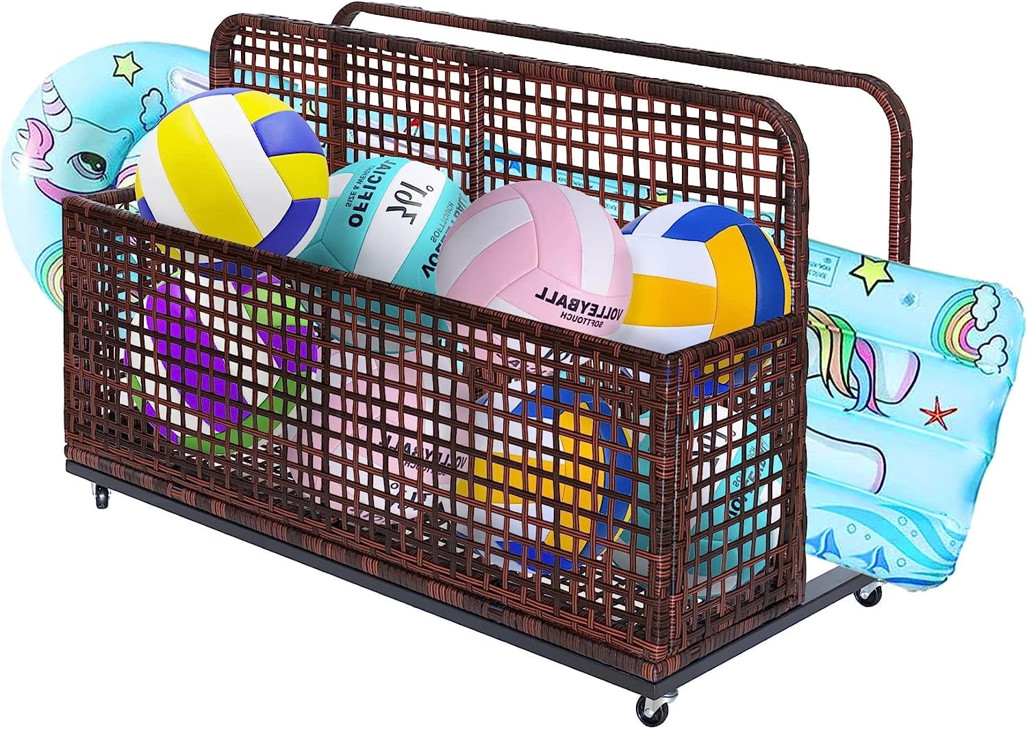 Garvee Outdoor Storage,Storage Basket,Poolside Float Storage, Patio ...