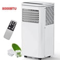thumbnail image 1 of Garvee 8000 BTU Portable Air Conditioner, Inside AC Unit with Remote Control for Cool up to 350 Sq.ft, White, 1 of 9
