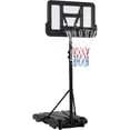thumbnail image 1 of Garvee Portable Basketball Hoop Goal System with 28 inch Shatterproof Backboard and Wheels,Portable Basketball Hoop,5FT to 7FT Height Adjustable, 1 of 7