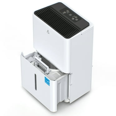 Garvee Portable Dehumidifier, 32 Pint Small Dehumidifier with Drain Hose for Covers up to 3000 Sq.ft, White