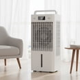 thumbnail image 1 of Garvee Portable Evaporative Cooler, 2.6 Gal Ice Fan Air Cooler with Remote Control and LED Display for Indoor, White, 1 of 7