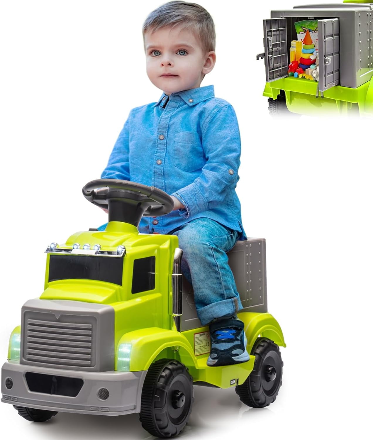 ride on toy garbage truck