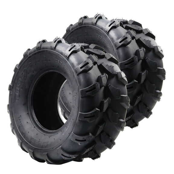Garvee Tires,18x9.5-8 ATV/UTV Tires  Set of 2, 4PR Tubeless All-Terrain Trail, Sand, Mud Off-Road Tires