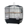 thumbnail image 1 of Garvee Travel Bird Cage, Bird Travel Carrier Cage With Handle, 2 Standing Pole, 2 Food Container And Swing For Lovebirds Cockatiels Small Parrots Canaries, 1 of 1