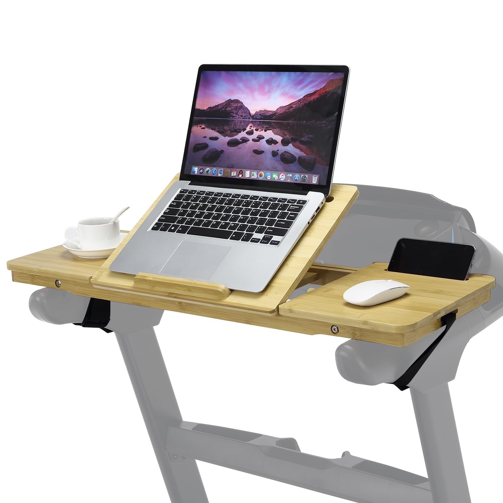 Garvee Treadmill Desk Attachment Laptop Desk,Adjustable Ergonomic