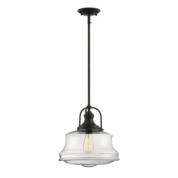 Garvey 1-Light Pendant in English Bronze