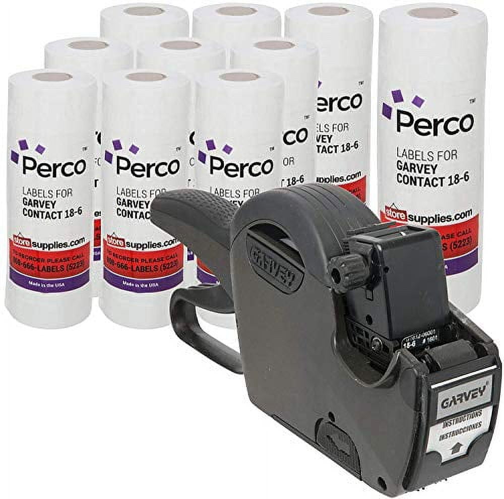 Garvey 186 Price Gun with Labels Value Pack Includes Garvey 186