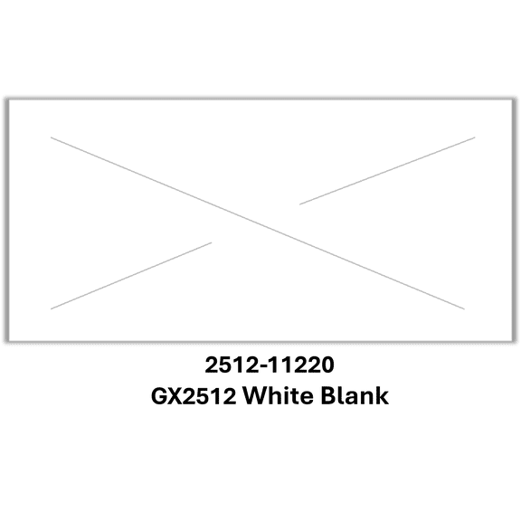 Garvey 25-8, 25-9 & 25-10 White Labels (8 Rolls) - GX2512
