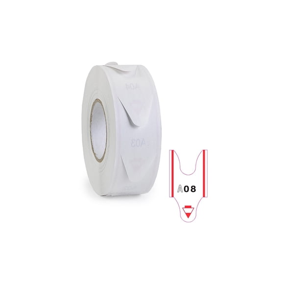 Garvey My Turn Ticket Rolls Red (TAGS-12003)