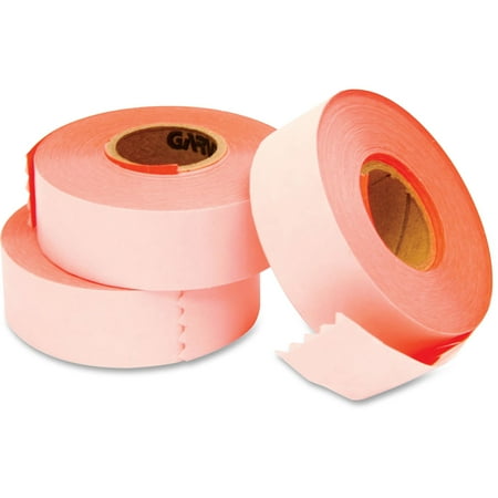 Garvey One-Line Pricemarker Labels, 7/16 x 13/16, White, 1200/Roll, 16 Rolls/Box