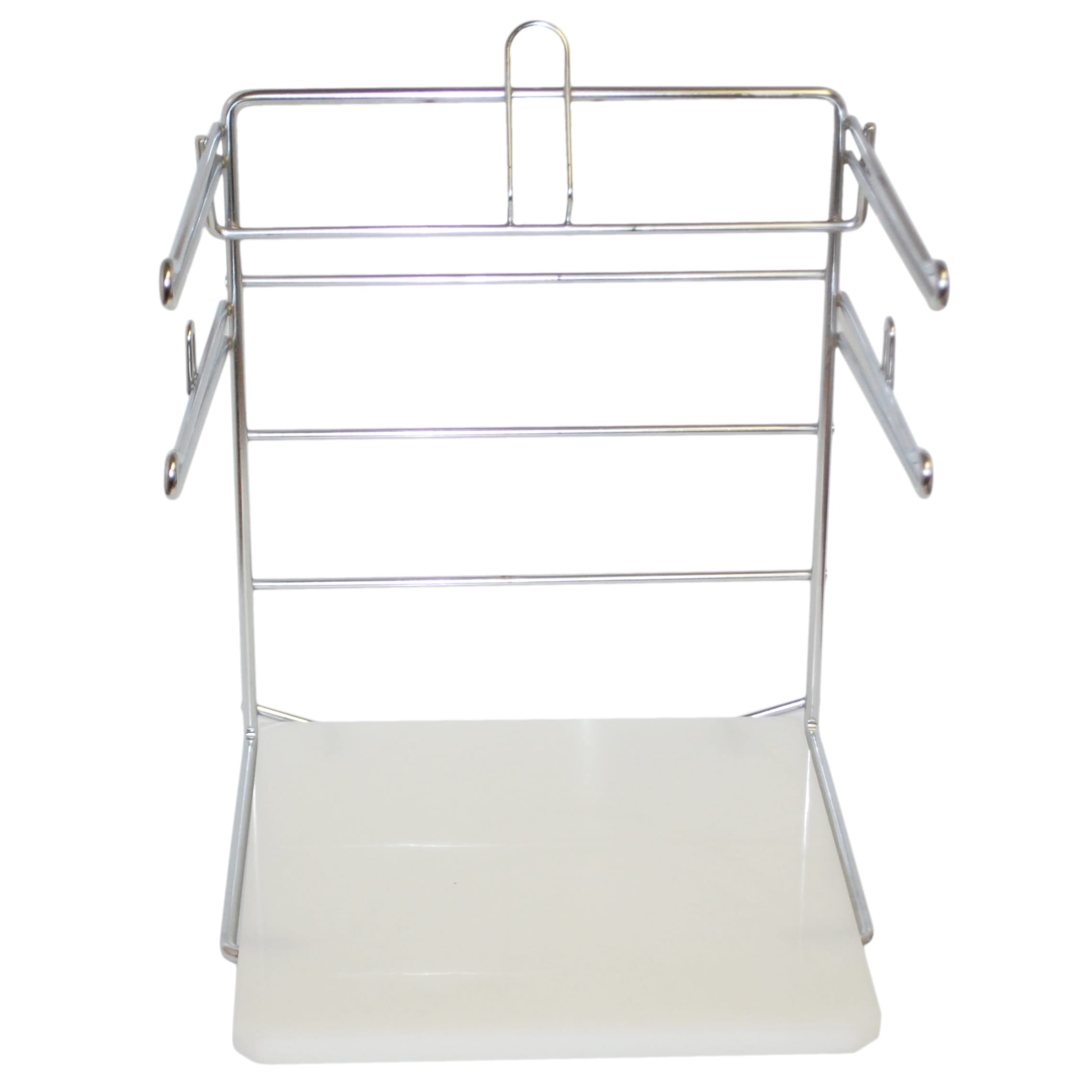 Garvey Products Chrome T-Shirt Bag Rack, Model TS-BR16, Bag Holder and ...