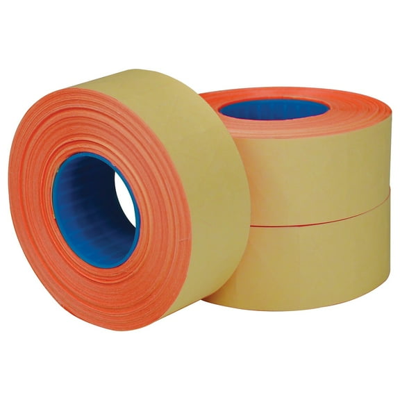Garvey Two-Line Pricemarker Labels Red 1,000 Labels/Roll 3 Rolls/Pack 098619