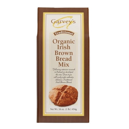 Garvey's Organic Irish Brown Bread Mix 16 oz. Pack of 3