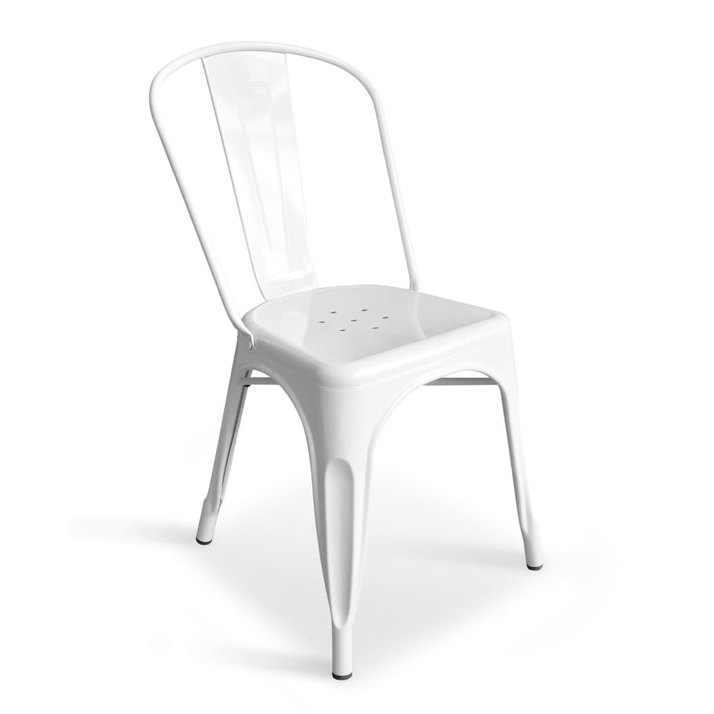 Aeon Furniture  Garvin 1 Galvanized Metal Dining Side Chair