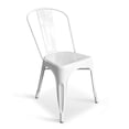thumbnail image 1 of Aeon Furniture  Garvin 1 Galvanized Metal Dining Side Chair, 1 of 5