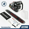 thumbnail image 1 of Garwinner 20 inch 62CC Gas Chainsaw 2-Stroke Gasoline Powered Chainsaw 6220G, 1 of 8