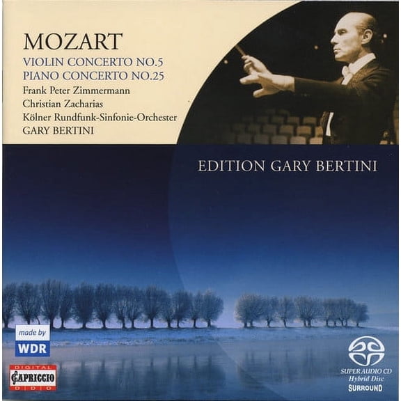 Gary Bertini - Violin Concerto 5 / Piano Concerto 25 - Music & Performance - CD