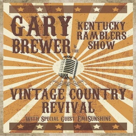 Gary Brewer & the Kentucky Ramblers - Vintage Country Revival - Music & Performance - CD