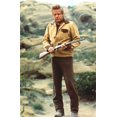 thumbnail image 1 of Gary Busey Posed with Rifle Portrait Photo Print (24 x 30), 1 of 1