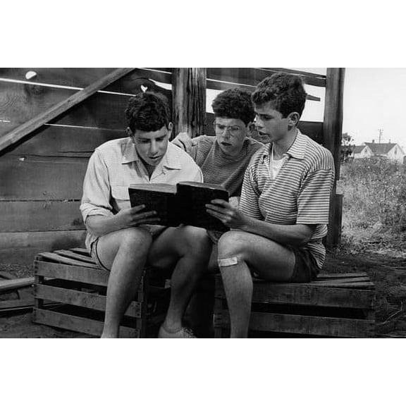 Gary Grimes and Oliver Conant and Jerry Houser in Summer of '42 24x36 Poster