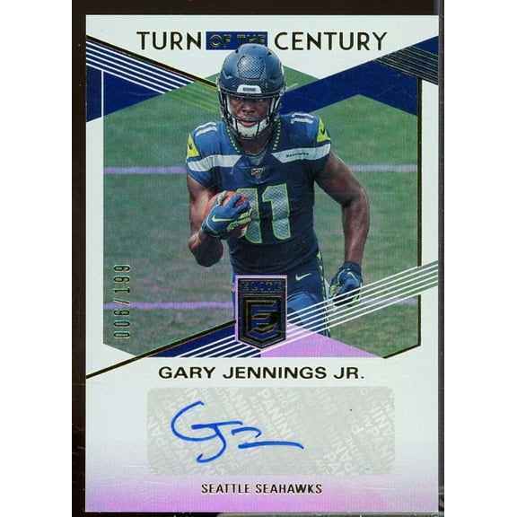 Gary Jennings Jr./199 Rookie Card 2019 Elite Turn of the Century Autographs #35