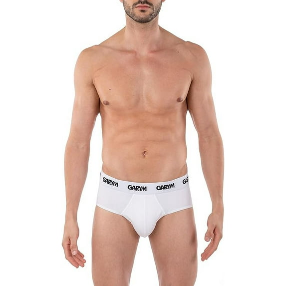 Gary Majdell Sport Men's Stretch Cotton Bikini Brief, Moisture-Wicking Underwear, 4 Pack (Multi, M)
