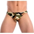 thumbnail image 1 of Gary Majdell Sport Mens New Green Camouflage Thong Swimsuit Size X-Large, 1 of 3