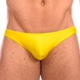 thumbnail image 1 of Gary Majdell Sport Mens New Solid Yellow 2 Thong Swimsuit X-Large, 1 of 4